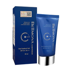 Hình Ảnh Bellmona Dual Sun Block Soft SPF50+ PA+++ - Kem Chống Nắng Dưỡng Ẩm, Kiềm Dầu - sieuthilamdep.com