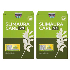 Hình Ảnh Slimaura Care X3 - Combo 2 Hộp Viên Uống Hỗ Trợ Kiểm Soát Cân Nặng, Tùy Chọn: 2 Hộp - sieuthilamdep.com