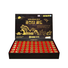 Hình Ảnh Viên Bổ Não Trầm Hương Trường Thọ Hoàn Seoul Bio Pharm Gongjindan Gold - sieuthilamdep.com