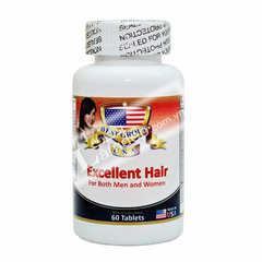Hình Ảnh Viên Uống Mọc Tóc EXCELLENT HAIR Cao Cấp USA - sieuthilamdep.com