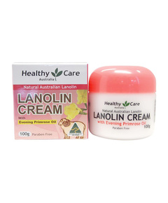 Hình Ảnh Kem Dưỡng Da Chống Lão Hóa Nhau Thai Cừu Healthy Care Lanolin Cream With Evening Primrose Oil - sieuthilamdep.com