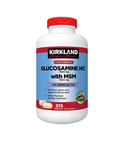 Hình Ảnh Glucosamine Kirkland HCL & MSM (1500mg x 375 Viên) - sieuthilamdep.com