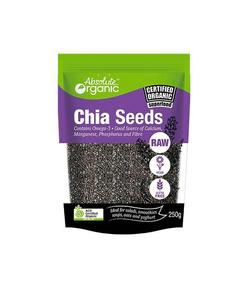 Hình Ảnh Hạt Chia Absolute Organic Chia Seeds 250gr - sieuthilamdep.com