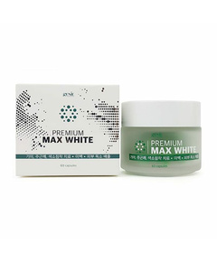 Hình Ảnh Viên Uống Trắng Da, Cân Bằng Nội Tiết Tố Genie Premium Max White Màu Xanh - sieuthilamdep.com