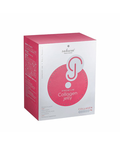 Hình Ảnh Thạch Collagen Dưỡng Da Sakura Premium Collagen Jelly Nhật Bản - sieuthilamdep.com