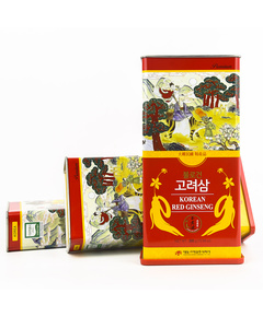 Hình Ảnh Hồng Sâm Củ Khô Daedong Korean Red Ginseng Hộp Thiếc 300g (10 củ), Tùy Chọn: 300gr (10 củ) - sieuthilamdep.com