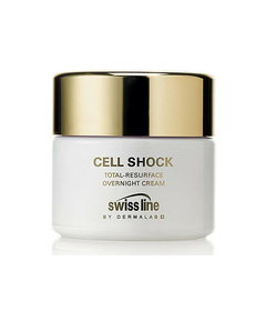 Hình Ảnh Kem Dưỡng Trắng Tái Tạo Tế Bào Da Swissline Cell Shock Total-Resurface Overnight Cream - sieuthilamdep.com