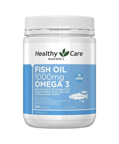 Hình Ảnh Viên Uống Dầu Cá Healthy Care Fish Oil Omega 3 1000mg - sieuthilamdep.com