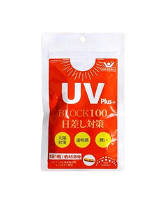Hình Ảnh Viên Uống Chống Nắng UV Plus+ Block100 Nhật Bản - sieuthilamdep.com