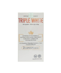 Hình Ảnh Viên Uống Triple White Glutathione Chống Nắng Trắng Da Trị Nám Từ Mỹ - sieuthilamdep.com