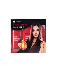 Hình Ảnh Bộ Dầu Gội Xả Tinh Chất Hồng Sâm Hàn Quốc Samjin Red Ginseng Hair Care - sieuthilamdep.com