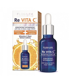 Hình Ảnh Huyết Thanh Vitamin Làm Sáng Da Floslek Re Vita C Revitalization Vitamin Concentrate - sieuthilamdep.com