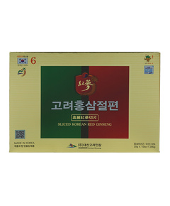Hình Ảnh Sâm Lát Tẩm Mật Ong Daesan Sliced Korean Red Ginseng (20gr x 10 gói) - sieuthilamdep.com