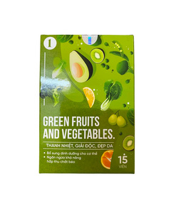 Hình Ảnh Viên Uống Detox Rau Củ Green Fruits And Vegetables Từ Slimming Care - sieuthilamdep.com