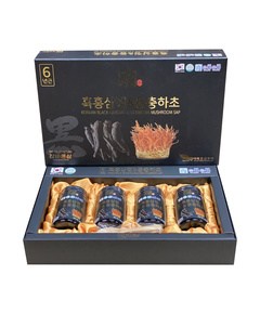Hình Ảnh Cao Hắc Sâm Đông Trùng Hạ Thảo Chambarunsam Korean Black Ginseng Silkworm Mushroom Sap - sieuthilamdep.com