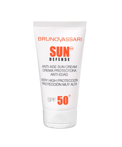 Hình Ảnh Kem Chống Nắng Ngừa Nếp Nhăn Bruno Vassari Sun Defense Anti-Age Sun Cream SPF50+ - sieuthilamdep.com