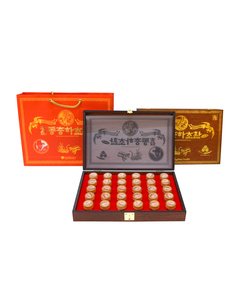 Hình Ảnh Viên Đông Trùng Hạ Thảo Hồng Sâm Hoàng Đế Kanghwa Royal Cordyceps Militaris Pill Gold Hộp Gỗ 30 Viên - sieuthilamdep.com
