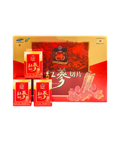 Hình Ảnh Hồng Sâm Thái Lát Tẩm Mật Ong Sambok Honey Sliced Korean Red Ginseng (10 Gói x 20gr) - sieuthilamdep.com