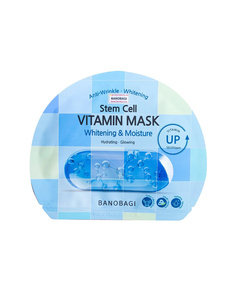 Hình Ảnh Mặt Nạ Dưỡng Sáng, Cấp Ẩm Banobagi Stem Cell Vitamin Mask Whitening & Moisture, Tùy Chọn: Whitening & Moisture - sieuthilamdep.com