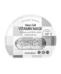 Hình Ảnh Mặt Nạ Dưỡng Trắng, Loại Bỏ Da Chết Banobagi Stem Cell Vitamin Mask Whitening & BHA-AHA, Tùy Chọn: Whitening & BHA-AHA - sieuthilamdep.com