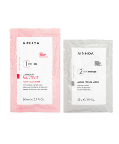 Hình Ảnh AINHOA Multivit Alginate Antioxidant Mask + Powder + Algin Facial Mask - Mặt Nạ Tảo Chống Lão Hóa - sieuthilamdep.com