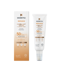 Hình Ảnh Sữa Chống Nắng Sesderma Repaskin Invisible Light Texture Fluido Invisible SPF50 Cho Da Dầu, Hỗn Hợp - sieuthilamdep.com