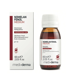 Hình Ảnh Dung Dịch Peel Chống Lão Hoá Và Trị Nếp Nhăn Mediderma Nomelan Fenol Medium - sieuthilamdep.com