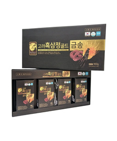 Hình Ảnh Cao Hắc Sâm Linh Chi Đông Trùng Korea Black Ginseng Extract Gold Geum Song (4 Lọ x 240gr) - sieuthilamdep.com