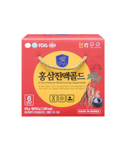 Hình Ảnh Cao Trà Hồng Sâm Ginseng King 6 Years Korean Red Ginseng Liquid Gold 500gr - sieuthilamdep.com