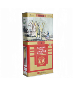 Hình Ảnh Hồng Sâm Củ Khô KGS Korean Red Ginseng Punggi Hộp Thiếc 300g (21-30 củ), Tùy Chọn: 300gr (21-30 củ) - sieuthilamdep.com
