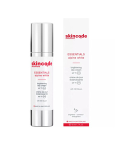 Hình Ảnh Skincode Essentials Alpine White Brightening Day Cream SPF15 - Kem Dưỡng Trắng Chống Nắng - sieuthilamdep.com