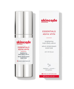 Hình Ảnh Skincode Essentials Alpine White Brightening Total Clarity Serum - Huyết Thanh Dưỡng Trắng Giảm Nám - sieuthilamdep.com