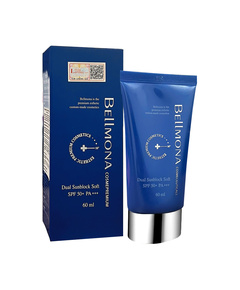 Hình Ảnh Bellmona Dual Sun Block Soft SPF50+ PA+++ - Kem Chống Nắng Dưỡng Ẩm, Kiềm Dầu - sieuthilamdep.com