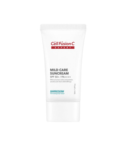 Hình Ảnh Cell Fusion C Expert Barriederm Mild Care Suncream SPF50+ PA++++ - Kem Chống Nắng Vật Lý - sieuthilamdep.com