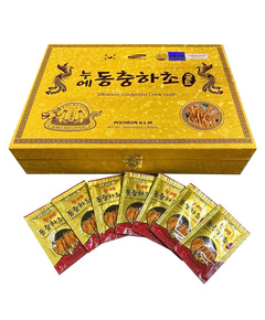 Hình Ảnh Nước Đông Trùng Hạ Thảo Pocheon K-L-M Silkworm Cordyceps Drink Gold - sieuthilamdep.com