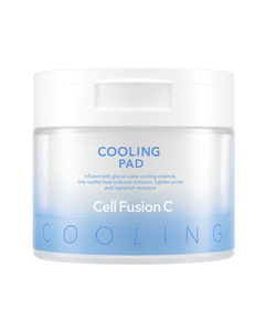 Hình Ảnh Cell Fusion C Cooling Pad - Cotton Pad Làm Lạnh, Làm Dịu Da Cháy Nắng Ửng Đỏ - sieuthilamdep.com