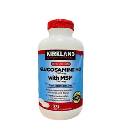 Hình Ảnh Glucosamine Kirkland HCL & MSM (1500mg x 375 Viên) - sieuthilamdep.com