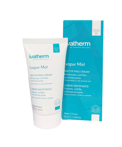 Hình Ảnh Ivatherm Ivapur Mat Mattifying Cream - Kem Dưỡng Kiềm Dầu - sieuthilamdep.com