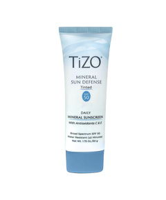 Hình Ảnh TiZO Mineral Sun Defense Tinted SPF50 - Kem Chống Nắng Hàng Ngày - sieuthilamdep.com