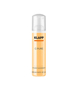 Hình Ảnh Klapp C Pure Foam Cleanser - Bọt Rửa Mặt Vitamin C Làm Sáng Và Trẻ Hóa Da - sieuthilamdep.com
