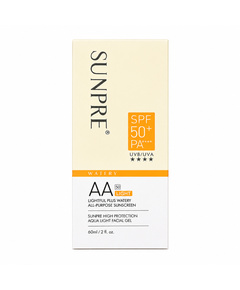 Hình Ảnh Mona Frema AA Light Sunpre High Protection Aqua Facial Gel SPF50+ PA++++ Kem Chống Nắng - sieuthilamdep.com