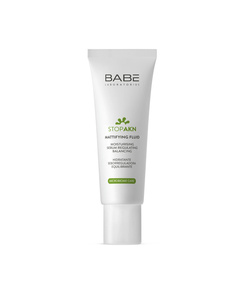 Hình Ảnh Babe Stop AKN Mattifying Fluid Kem Dưỡng Kiềm Dầu, Giảm Mụn - sieuthilamdep.com
