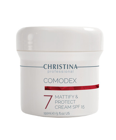 Hình Ảnh Christina Comodex 7 Mattify & Protect Cream SPF15 Kem Dưỡng Kiềm Dầu Cho Da Mụn - sieuthilamdep.com