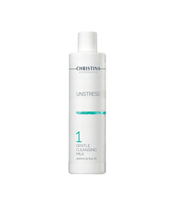 Hình Ảnh Christina Unstress 1 Gentle Cleansing Milk Sữa Tẩy Trang Rửa Mặt Cho Da Nhạy Cảm - sieuthilamdep.com
