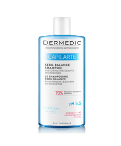 Hình Ảnh Dermedic Capilarte Sebu-Balance Shampoo Dầu Gội Kiềm Dầu, Giảm Nhờn Bết, Giảm Ngứa - sieuthilamdep.com