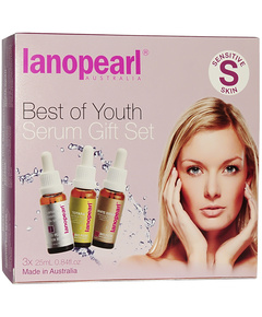 Hình Ảnh Bộ Sản Phẩm Cho Da Nhạy Cảm Lanopearl Best Of Youth Serum Gift Set - sieuthilamdep.com
