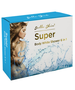 Hình Ảnh Kem Siêu Tắm Trắng Super Body Shower 6 in 1 Bella Skin - sieuthilamdep.com