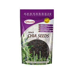 Hình Ảnh Hạt Chia Úc Morlife Black Chia Seeds Certified Organic 1kg - sieuthilamdep.com