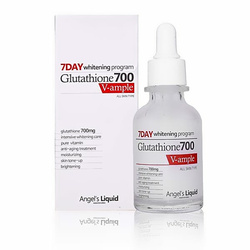 Hình Ảnh Huyết Thanh Trắng Da Angels Liquid 7 Day Whitening Program Glutathione 700 V-Ample - sieuthilamdep.com