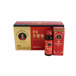 Hình Ảnh Nước An Cung Ngưu Hoàng Hàn Quốc Hộp Đỏ Vũ Hoàng Thanh Tâm (50ml x 10 Chai) - sieuthilamdep.com